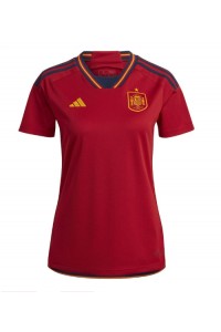 Spanje Voetbaltruitje Thuis tenue Dames WK 2022 Korte Mouw